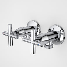 Caroma Coolibah Classic Cross Washing Machine Tap Set by Caroma - The Blue Space