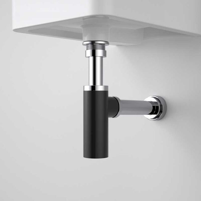 Caroma Eco Noir Bottle Trap-Black by Caroma - The Blue Space