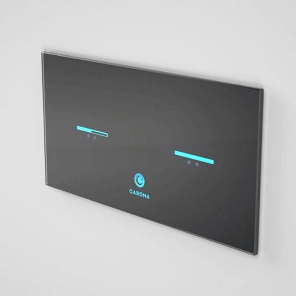 Caroma Smart Command Invisi II Button Black online at The Blue Space - Smart Home Fixtures