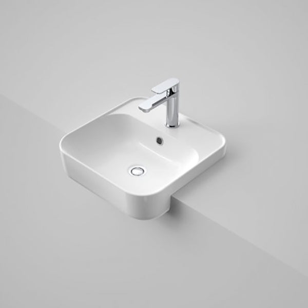 Caroma Tribute Semi Recessed Basin 420mm - The Blue Space