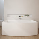 Caroma Urbane Back To Wall Freestanding Bath 1675mm - The Blue Space