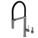 Liano II Flexible Pull Down Sink Mixer in Gunmetal by Caroma - The Blue Space