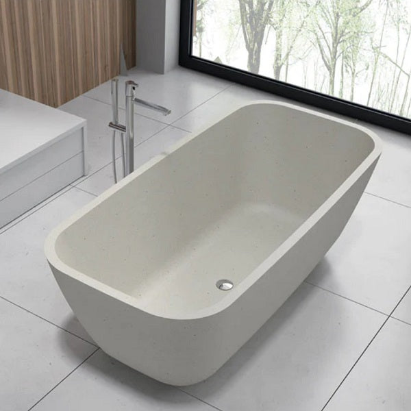 Chelsea Stone Bath 1600 in Ivory finish | The Blue Space