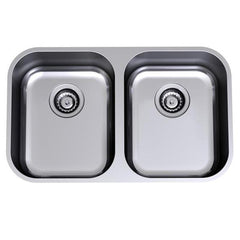 Clark Monaco Double Bowl Undermount Kitchen Sink