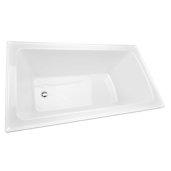 Decina Shenseki Compact Inset Bath top view - The Blue Space