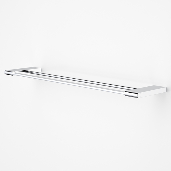 Dorf Enigma Double Towel Rail-600mm chrome - the blue space
