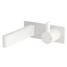 Sussex Calibre Wall Bath Mixer Outlet System 150mm Matte White online at The Blue Space