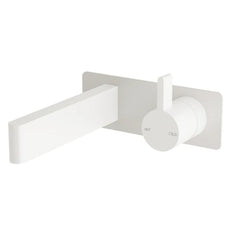 Sussex Calibre Wall Bath Mixer Outlet System 150mm Matte White online at The Blue Space