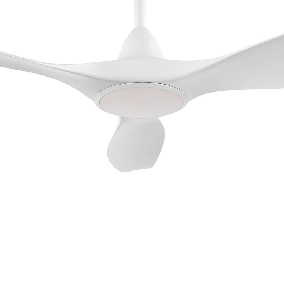 Eglo Noosa 52in 132cm DC Ceiling Fan with 18W LED CCT Light - White
