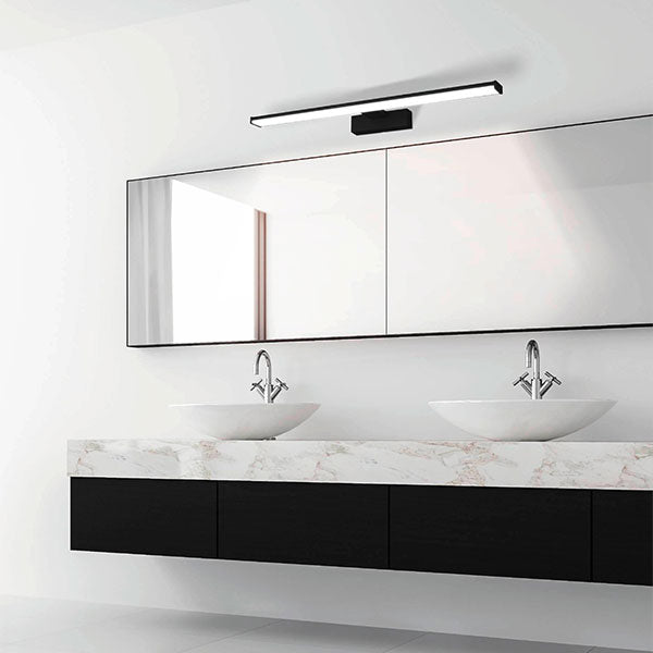 Eglo Pandella 14W 78cm Vanity Wall light - Black - The Blue Space