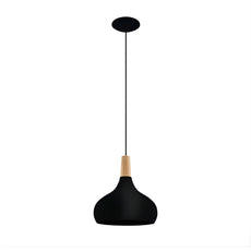 Eglo Sabinar ES 28cm Pendant - Black - The Blue Space