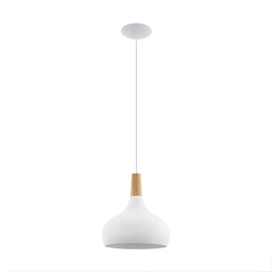 Eglo Sabinar ES 28cm Pendant White