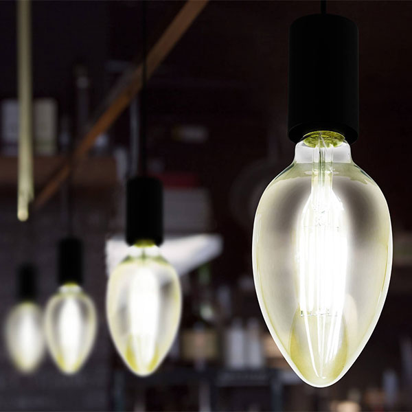 Eglo Tavistock ES Pendant - Black - The Blue Space