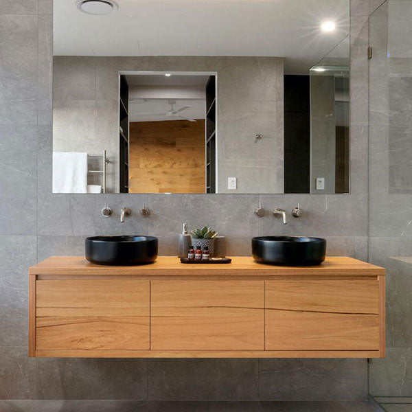 Eight Quarters Amaroo Circle Matte Black Basin online at The Blue Space