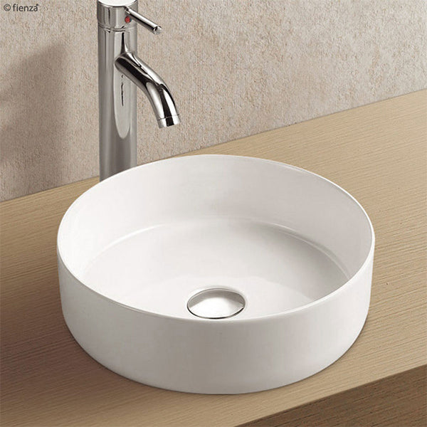 Fienza Reba Ceramic Above Counter Basin - Gloss White