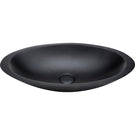 Fienza Bahama Solid Surface Above Counter Basin - Matte Black