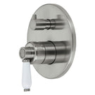 Fienza Eleanor Wall Mixer Diverter - Brushed Nickel/Ceramic
