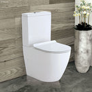 Fienza Koko Rimless Back-to-Wall Toilet Suite with Thin Seat Online at the Blue Space