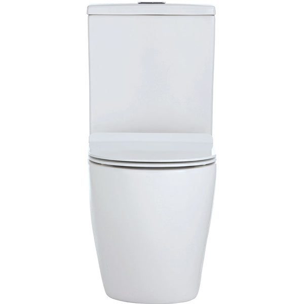 Fienza Koko Rimless Back-to-Wall Toilet Suite with Thin Seat online at The Blue Space