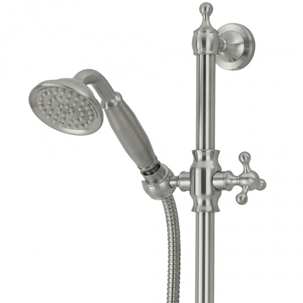 Fienza Lillian Rail Shower - Brushed Nickel  colonial style shower
