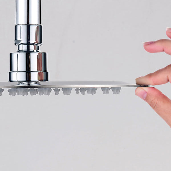 Fienza Slice Round 400mm Super Thin Overhead Rain Shower 2mm thickness