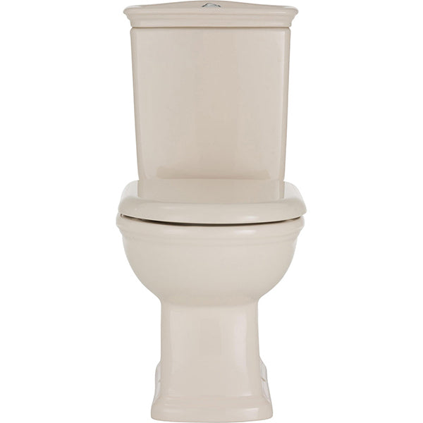 Fienza RAK Washington Close-Coupled Ivory Toilet Suite Traditional design