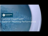 Caroma Luna Cleanflush Invisi Series II Wall Faced Toilet Suite