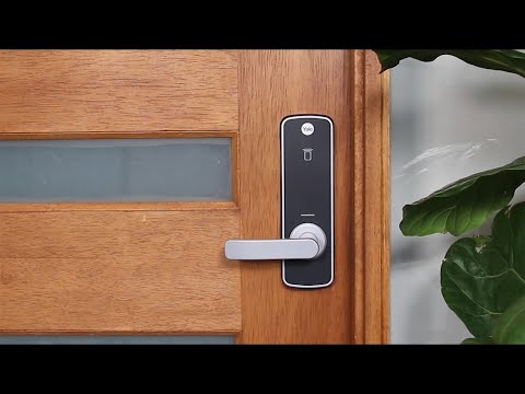 Yale Unity Entrance Lock Silver