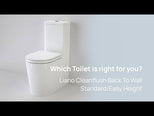 Caroma Liano Cleanflush® Easy Height Wall Faced Toilet Suite