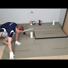 Thermogroup Econoboard Coated Under Floor Heating Insulation Installation - The Blue Space