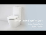 Caroma Luna Cleanflush Toilet Suite