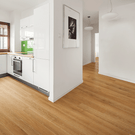 Genuine Oak Engineered Flooring Smouldered - Living Room Floating Flooring at The Blue Space