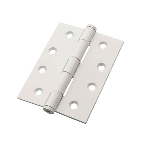 Lane 100 x 75 x 2.5mm Matte White Loose Pin Butt Hinge 2 Pack