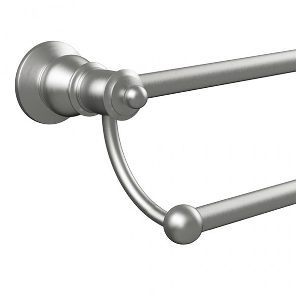 Fienza Lillian Double Towel Rail - Brushed Nickel 800mm