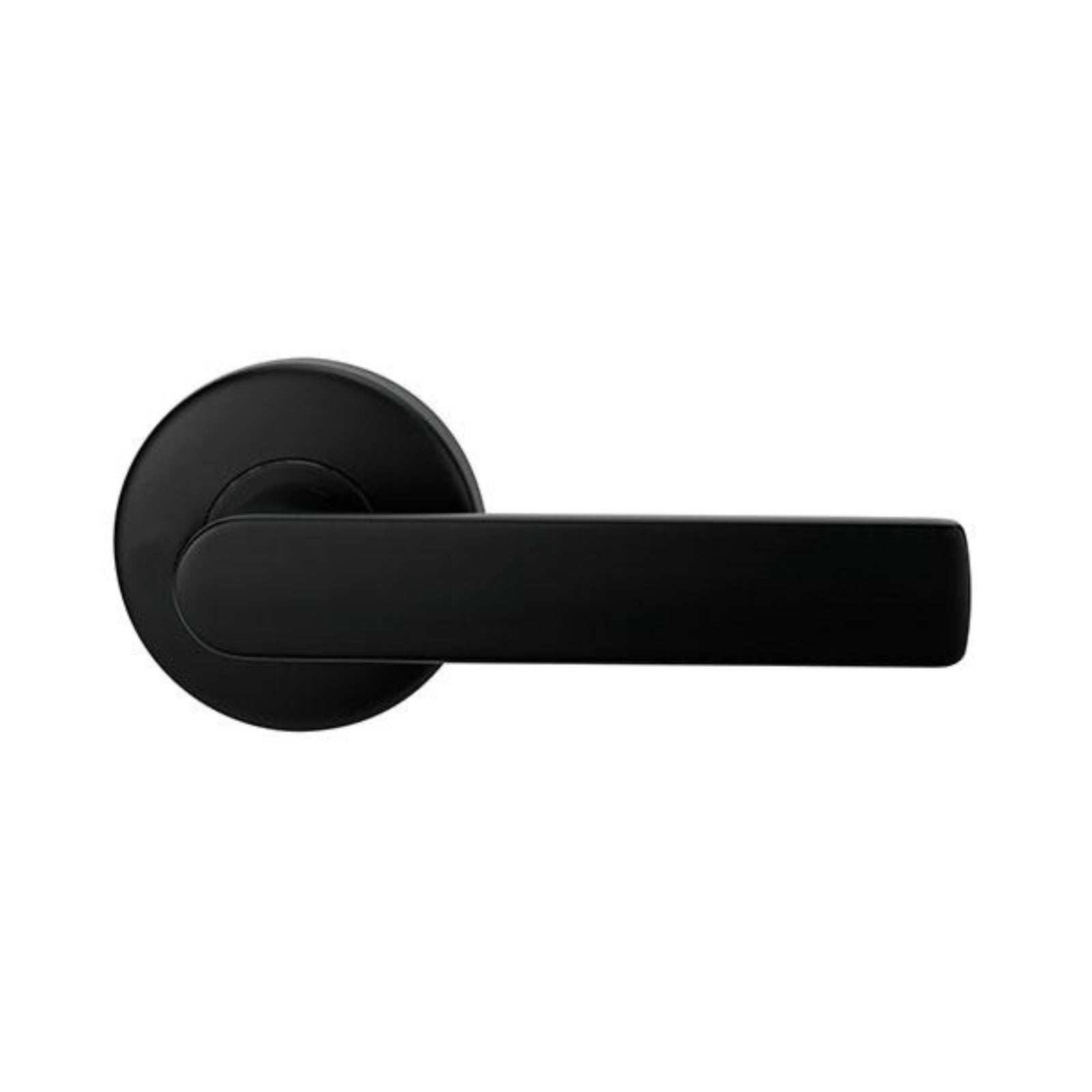 Lockwood Element L3 Velocity Dummy Lever Large Round Rose Matte Black VEL3/L3MBK - The Blue Space