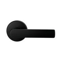 Lockwood Element L3 Velocity Dummy Lever Large Round Rose Matte Black VEL3/L3MBK - The Blue Space