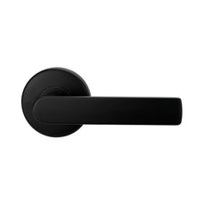 Lockwood Element L3 Velocity Dummy Lever Large Round Rose Matte Black VEL3/L3MBK - The Blue Space