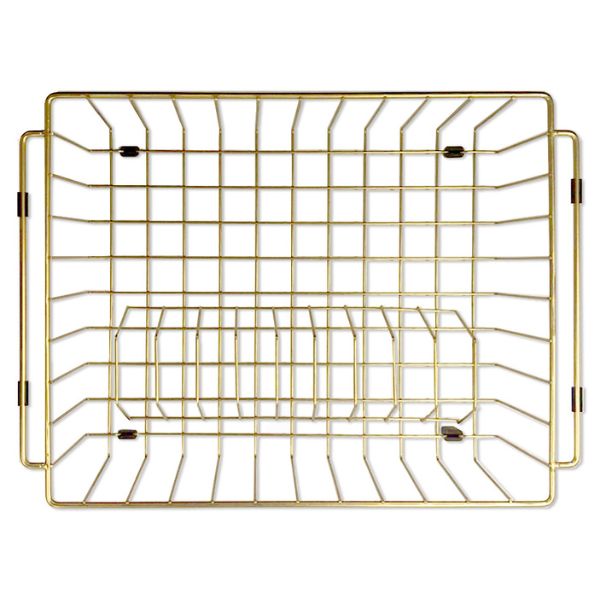 Meir Dish Rack in Brushed Bronze Gold - The Blue Space