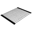 Meir Stainless Steel Sink Roll Mat in Stainless Steel - The Blue Space