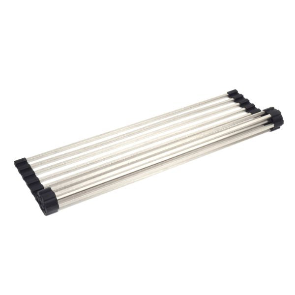 Meir Stainless Steel Sink Roll Mat in Stainless Steel The Blue Space