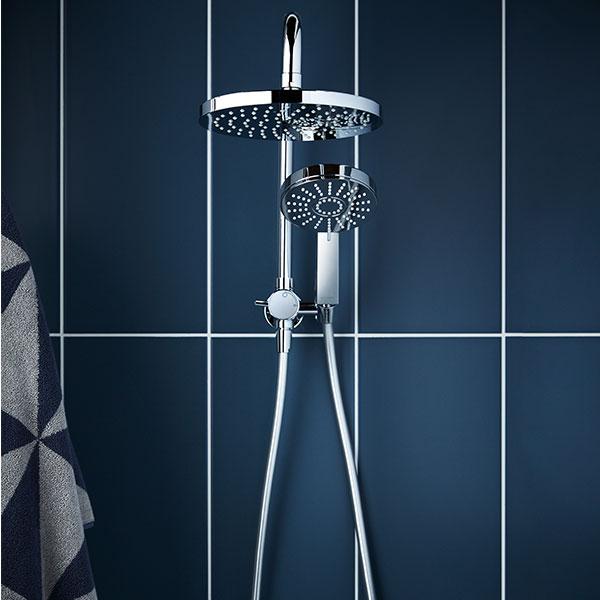 Methven Krome 100 3 Function Short Twin System lifestyle image - The Blue Space