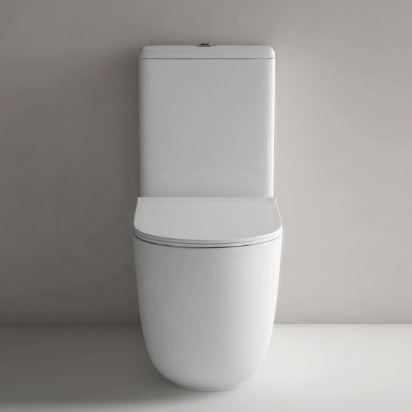 Studio Bagno Milady Rimless Back To Wall Toilet Suite online at The Blue Space - European Toilets
