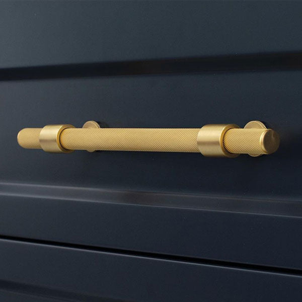 Momo Handles Belgravia Bar Pull Brushed Satin Brass online at The Blue Space