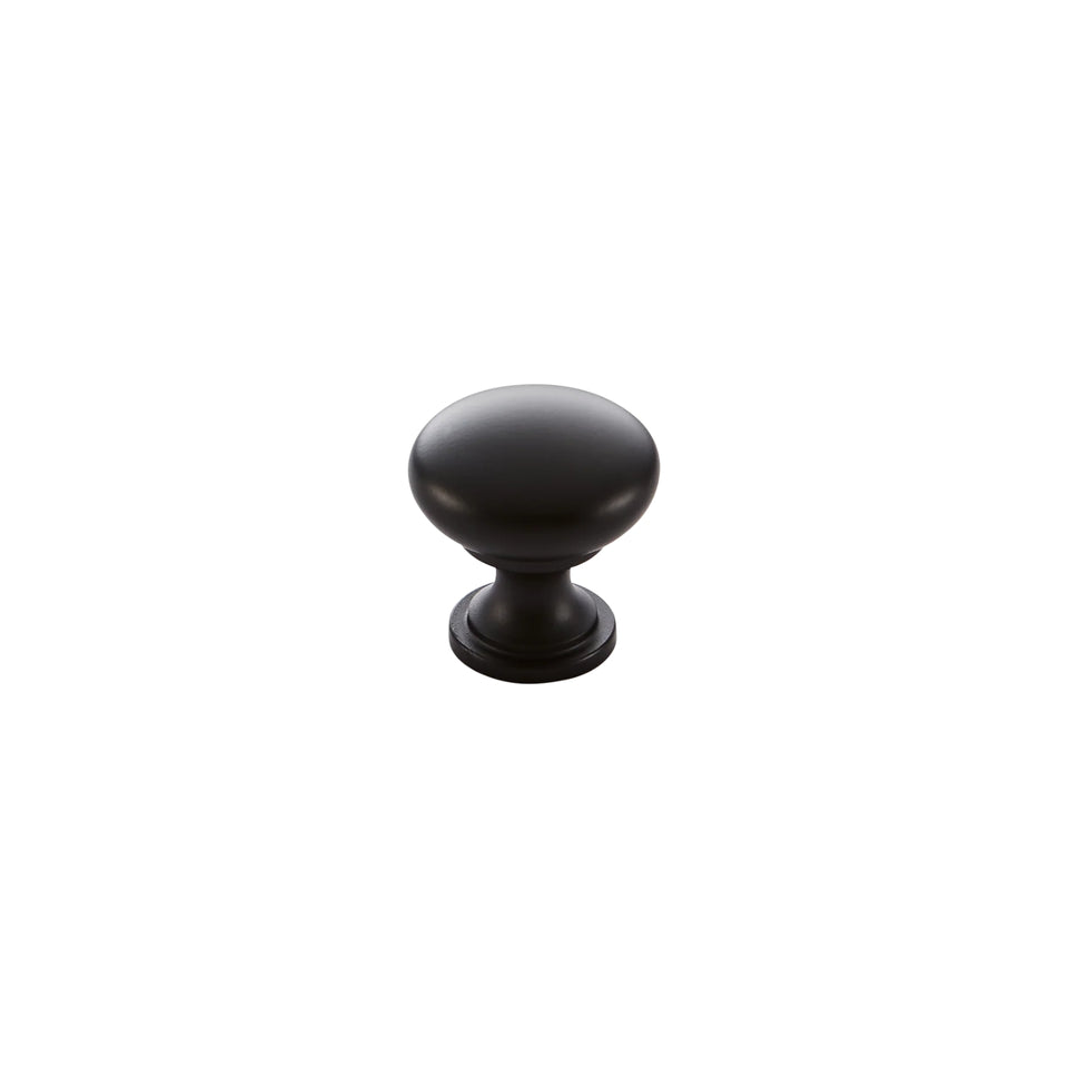 Momo Handles Florencia Plain Knob 29mm Matt Black