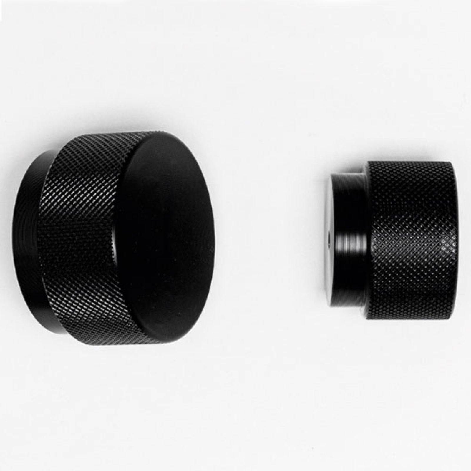 Details Momo Handles Graf Round Knob Brushed Black G0486.038.BBL - The Blue Space