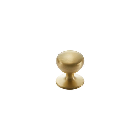 Momo Handles New Hampton Round Knob 32mm Matt Brass