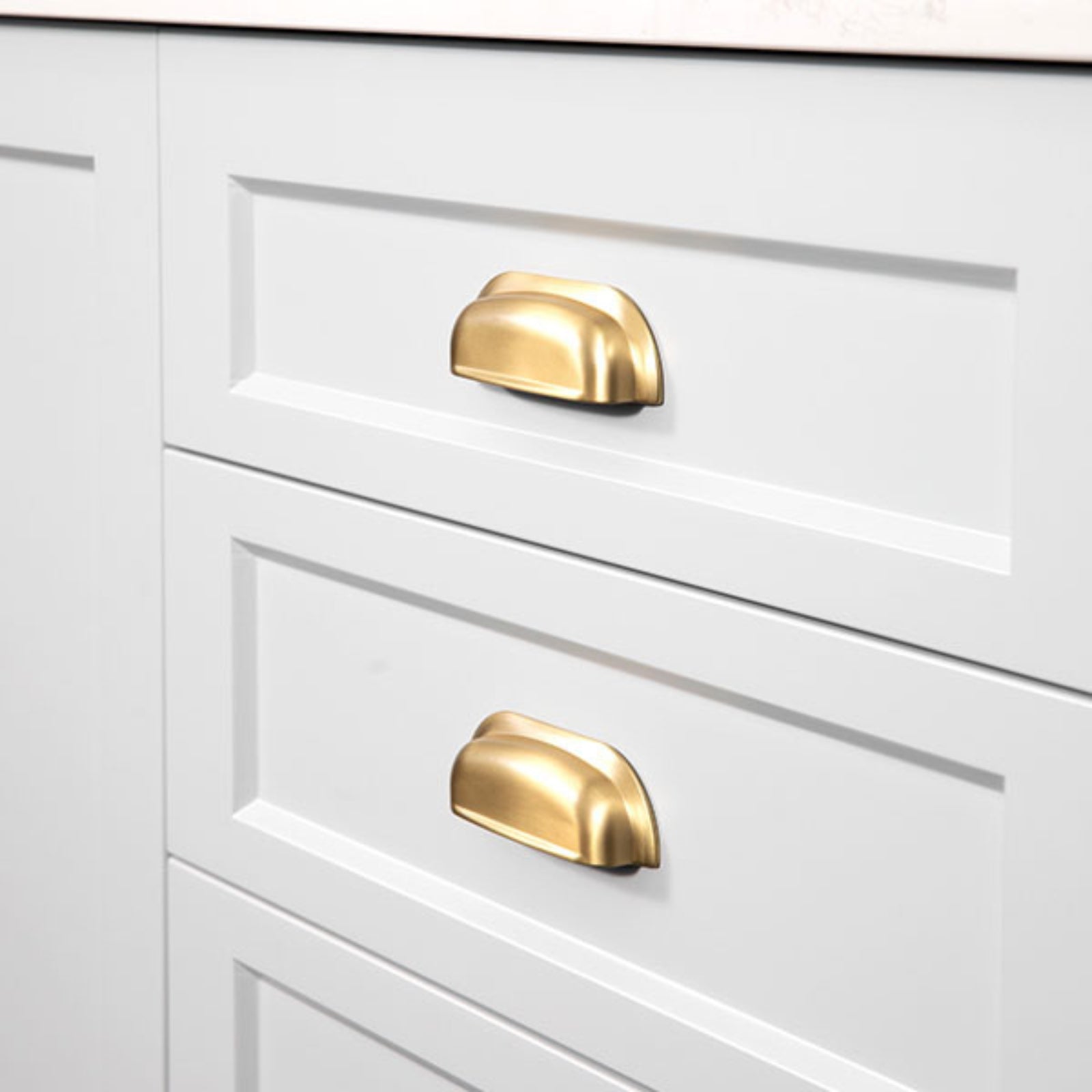 Lifestyle Momo Handles New Hampton Wide Cup Pull 96mm Matt Brass NHMCW096.MBR - The Blue Space