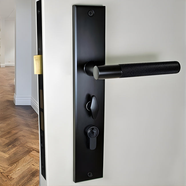 Lifestyle Nidus Knurled Domici Matte Black Ozi-1 Lock Combo CLP-DOMK-OR-BL - The Blue Space