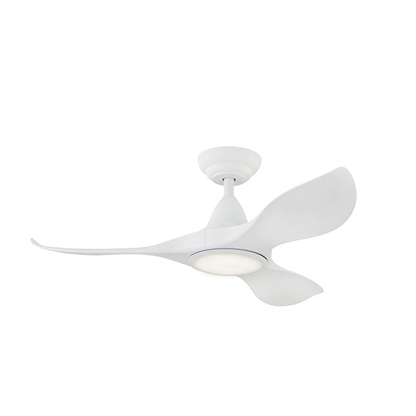 Eglo Noosa 40in 101cm DC Ceiling  Fan with 18W LED CCT Light - White
