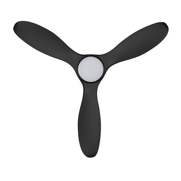 Eglo Noosa 52in 132cm DC Ceiling Fan with 18W LED CCT Light - Black